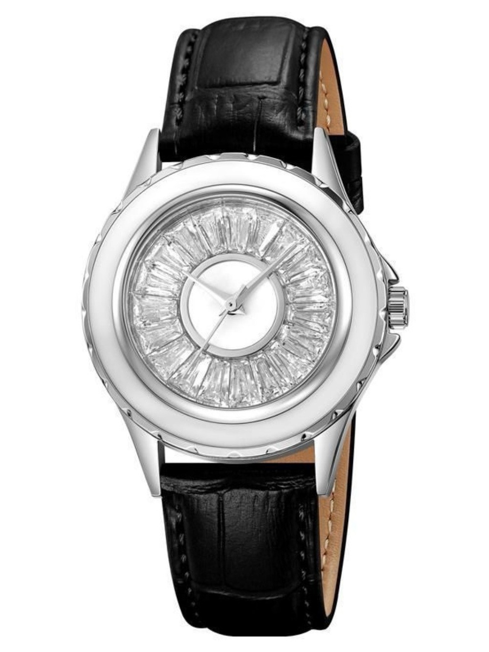 Invicta Celestial Women's Watch - 37.3mm, Black & Silver & White NEW